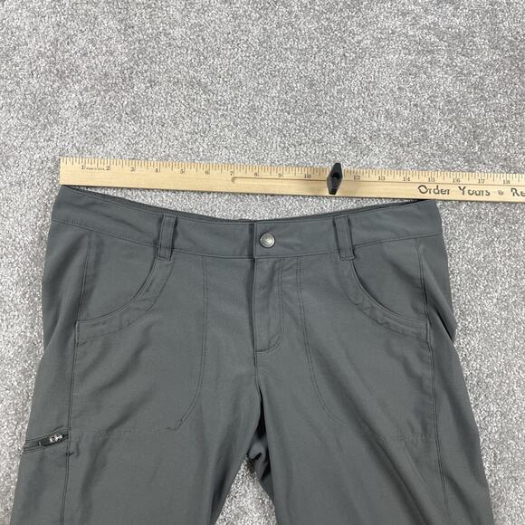 Patagonia Happy Hike Capris Womens 6 Cargo Ripstop Stretch UPF 50 Zip Pocket - Picture 11 of 15